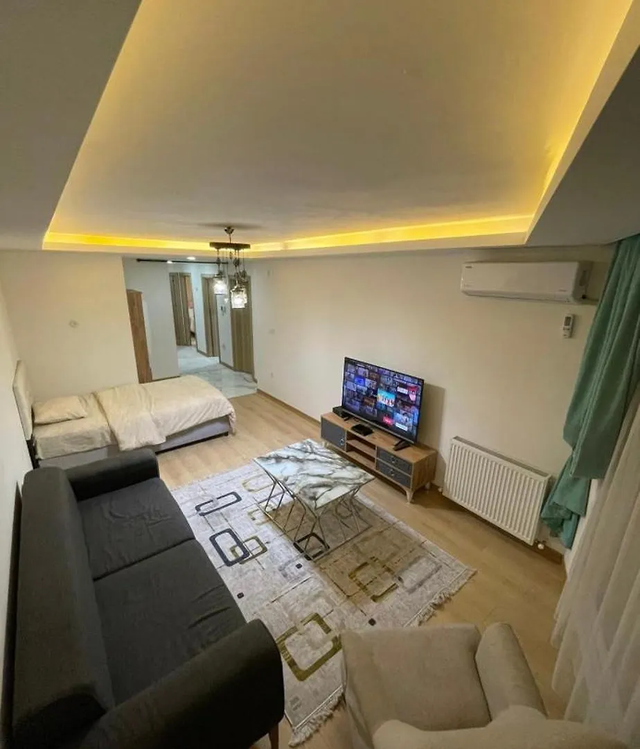 Apartmán Sisli Trump Tower Cevahir Iki Oda Bir Salon Klimali Tuem Daire Istanbulská provincie