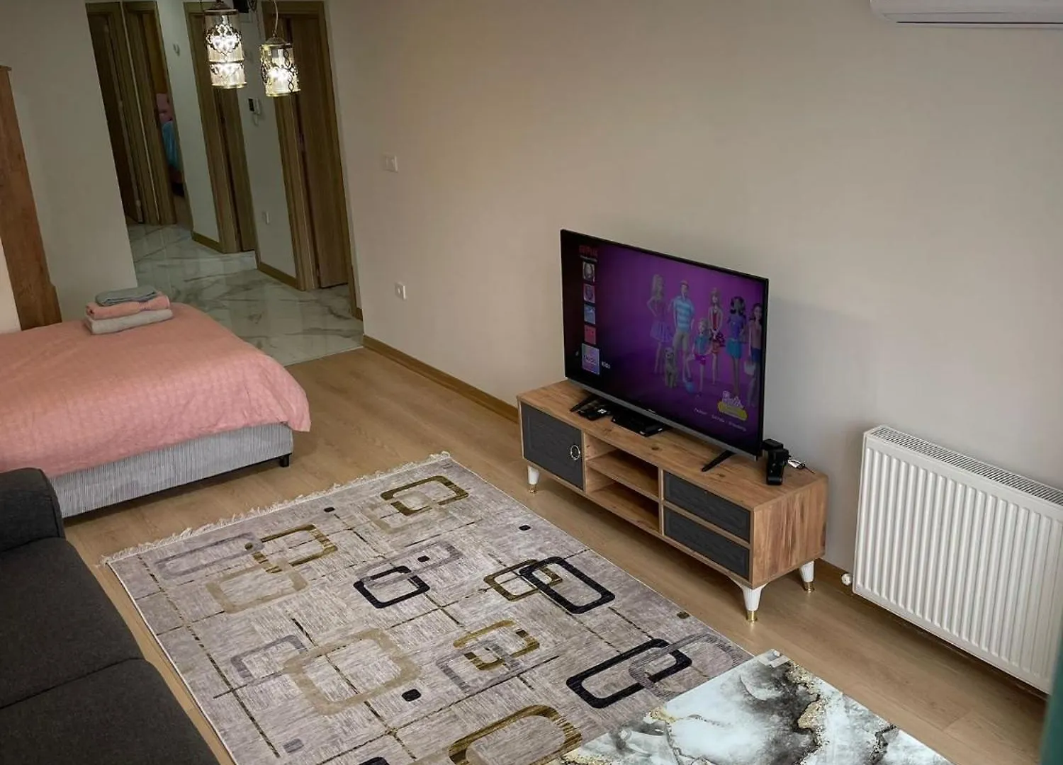 Apartmán Sisli Trump Tower Cevahir Iki Oda Bir Salon Klimali Tuem Daire Istanbulská provincie