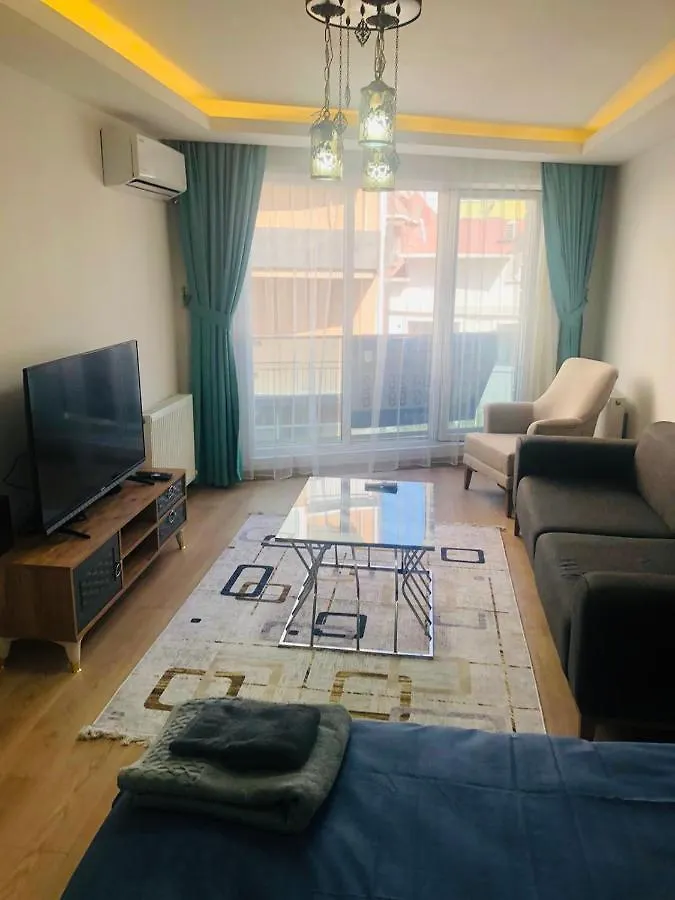 Sisli Trump Tower Cevahir Iki Oda Bir Salon Klimali Tuem Daire Apartment Istanbul