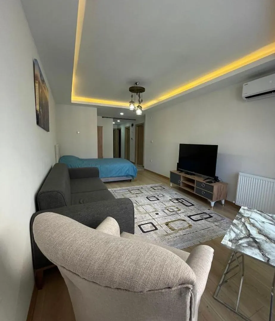 Sisli Trump Tower Cevahir Iki Oda Bir Salon Klimali Tuem Daire Apartment Istanbul